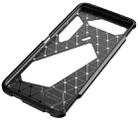 For Asus ROG Phone 5 Carbon Fiber Texture Shockproof TPU Case(Brown) - 3