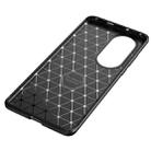 For Huawei P50 Pro Carbon Fiber Texture Shockproof TPU Case(Black) - 3