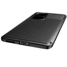 For Huawei P50 Pro Carbon Fiber Texture Shockproof TPU Case(Blue) - 4