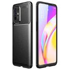 For OPPO F19 Pro+ 5G Carbon Fiber Texture Shockproof TPU Case(Black) - 1