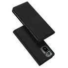 For Xiaomi Redmi Note 10 4G / Note 10S DUX DUCIS Skin Pro Series Horizontal Flip PU + TPU Leather Case with Holder & Card Slots(Black) - 1