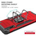 For Huawei P Smart S / Enjoy 10S / Y8P Magnetic Armor Shockproof TPU + PC Case with Metal Ring Holder(Red) - 5