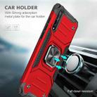 For Huawei P Smart S / Enjoy 10S / Y8P Magnetic Armor Shockproof TPU + PC Case with Metal Ring Holder(Red) - 6