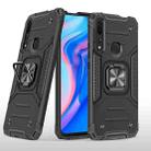 For Huawei Y9 Prime(2019) / P Smart Z Magnetic Armor Shockproof TPU + PC Case with Metal Ring Holder(Black) - 1