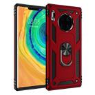 For Huawei Mate 30 Pro Armor Shockproof TPU + PC Protective Case with 360 Degree Rotation Holder(Red) - 1