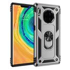 For Huawei Mate 30 Pro Armor Shockproof TPU + PC Protective Case with 360 Degree Rotation Holder(Silver) - 1