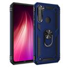 For Xiaomi Redmi Note 8 Armor Shockproof TPU + PC Protective Case with 360 Degree Rotation Holder(Blue) - 1