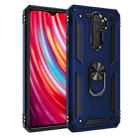 For Xiaomi Redmi Note 8 Pro Armor Shockproof TPU + PC Protective Case with 360 Degree Rotation Holder(Blue) - 1