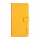 For OPPO Realme GT Neo idewei Crazy Horse Texture Horizontal Flip Leather Case with Holder & Card Slots & Wallet(Yellow) - 2