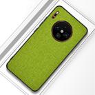 For Huawei Mate 30 Shockproof Cloth Texture PC+ TPU Protective Case(Green) - 1