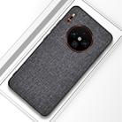 For Huawei Mate 30 Shockproof Cloth Texture PC+ TPU Protective Case(Grey) - 1