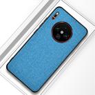 For Huawei Mate 30 Pro Shockproof Cloth Texture PC+ TPU Protective Case(Blue) - 1