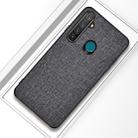 For OPPO Realme 5 Pro Shockproof Cloth Texture PC+ TPU Protective Case(Grey) - 1