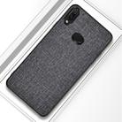 For Galaxy A10s Shockproof Cloth Texture PC+ TPU Protective Case(Grey) - 1