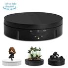 14.6cm USB Electric Rotating Turntable Display Stand Video Shooting Props Turntable for Photography, Load: 10kg(Black) - 1
