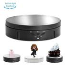 14.6cm USB Electric Rotating Turntable Display Stand Video Shooting Props Turntable for Photography, Load: 10kg(Black Mirror) - 1
