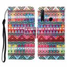 For Honor 20i / 10i / 20 lite Colored Drawing Pattern Horizontal Flip Leather Case with Holder & Card Slots & Wallet & Lanyard(Tribal Ethnic Style) - 1