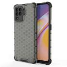 For OPPO A94 Shockproof Honeycomb PC + TPU Case(Black) - 1