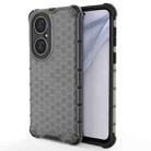 For Huawei P50 Shockproof Honeycomb PC + TPU Case(Black) - 1