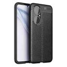For Huawei P50 Litchi Texture TPU Shockproof Case(Black) - 1