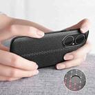 For Huawei P50 Litchi Texture TPU Shockproof Case(Black) - 7