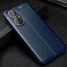 For Huawei P50 Litchi Texture TPU Shockproof Case(Blue) - 2
