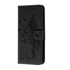 For Huawei Mate 30 Feather Pattern Litchi Texture Horizontal Flip Leather Case with Holder & Wallet & Card Slots(Black) - 2