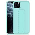 For iPhone 11 Pro Shockproof PC + TPU Protective Case with Wristband & Holder(Green) - 1