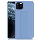 For iPhone 11 Pro Shockproof PC + TPU Protective Case with Wristband & Holder(Blue) - 1