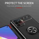 For OPPO A94 Metal Ring Holder 360 Degree Rotating TPU Case(Red+Red) - 7