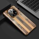 For Huawei Mate 40 RS Porsche Design GKK Electroplating Painted Glass Case(Champagne) - 1