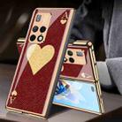 For Huawei Mate X2 GKK Electroplating Painted Glass Phone Case(Heart A) - 1