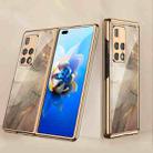 For Huawei Mate X2 GKK Electroplating Painted Glass Phone Case(Champagne) - 1