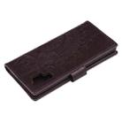 For Samsung Galaxy Note10 Plus Totem Flower Embossed Horizontal Flip TPU + PU Leather Case with Holder & Card Slots & Wallet(Brown) - 7