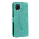 For Samsung Galaxy A42 5G Totem Flower Embossed Horizontal Flip TPU + PU Leather Case with Holder & Card Slots & Wallet(Green) - 3
