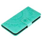 For Samsung Galaxy A42 5G Totem Flower Embossed Horizontal Flip TPU + PU Leather Case with Holder & Card Slots & Wallet(Green) - 6