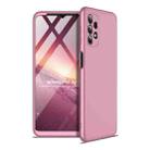 For Samsung Galaxy A32 5G GKK Three Stage Splicing Full Coverage PC Case(Rose Gold) - 1