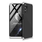 For Samsung Galaxy A32 5G GKK Three Stage Splicing Full Coverage PC Case(Black Silver) - 1