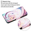 For Xiaomi Mi 10T Colored Drawing Pattern Horizontal Flip Leather Case with Holder & Card Slots & Wallet & Lanyard(Whirlpool Marble) - 4