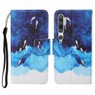 For Xiaomi Mi Note 10 / Note 10 Pro Colored Drawing Pattern Horizontal Flip Leather Case with Holder & Card Slots & Wallet & Lanyard(Watercolor Fish) - 1