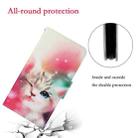 For Xiaomi Poco X3 NFC Colored Drawing Pattern Horizontal Flip Leather Case with Holder & Card Slots & Wallet & Lanyard(Squint Cat) - 5