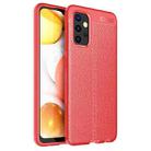 For Samsung Galaxy A32 4G Litchi Texture TPU Shockproof Case(Red) - 1