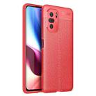 For Xiaomi Redmi K40 Pro+ Litchi Texture TPU Shockproof Case(Red) - 1