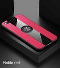 For OPPO A5 XINLI Stitching Cloth Textue Shockproof TPU Protective Case(Red) - 1