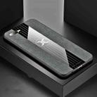 For OPPO K1 / R15X XINLI Stitching Cloth Textue Shockproof TPU Protective Case(Gray) - 1