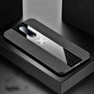 For OPPO R17 PRO XINLI Stitching Cloth Textue Shockproof TPU Protective Case(Black) - 1