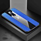 For OPPO R17 PRO XINLI Stitching Cloth Textue Shockproof TPU Protective Case(Blue) - 1