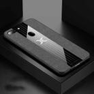 For OPPO R11S XINLI Stitching Cloth Textue Shockproof TPU Protective Case(Gray) - 1