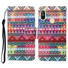 For Xiaomi Redmi Note 6 Pro Colored Drawing Pattern Horizontal Flip Leather Case with Holder & Card Slots & Wallet & Lanyard(Tribal Ethnic Style) - 1