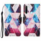 For Xiaomi Redmi Note 8 Colored Drawing Pattern Horizontal Flip Leather Case with Holder & Card Slots & Wallet & Lanyard(Starry Marble) - 1